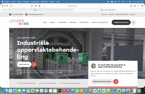 Nieuwe website